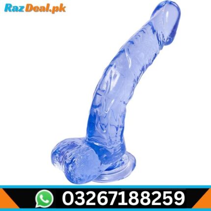 Adam & Eve Cool Curve Jelly Dildo