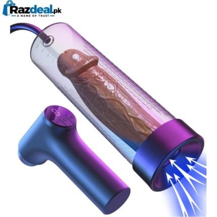 Penis Vacuum Pump with 2 Replaceable Silicone