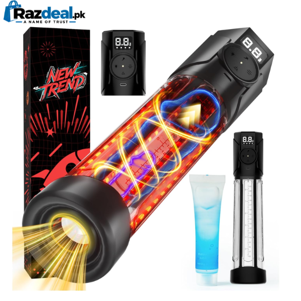 Auto Vacuum Penis Pump with Red Light
